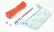 12 inch Stoltz Keel Roller Assembly Kit with Stainless Shaft and Galvanized Bracket